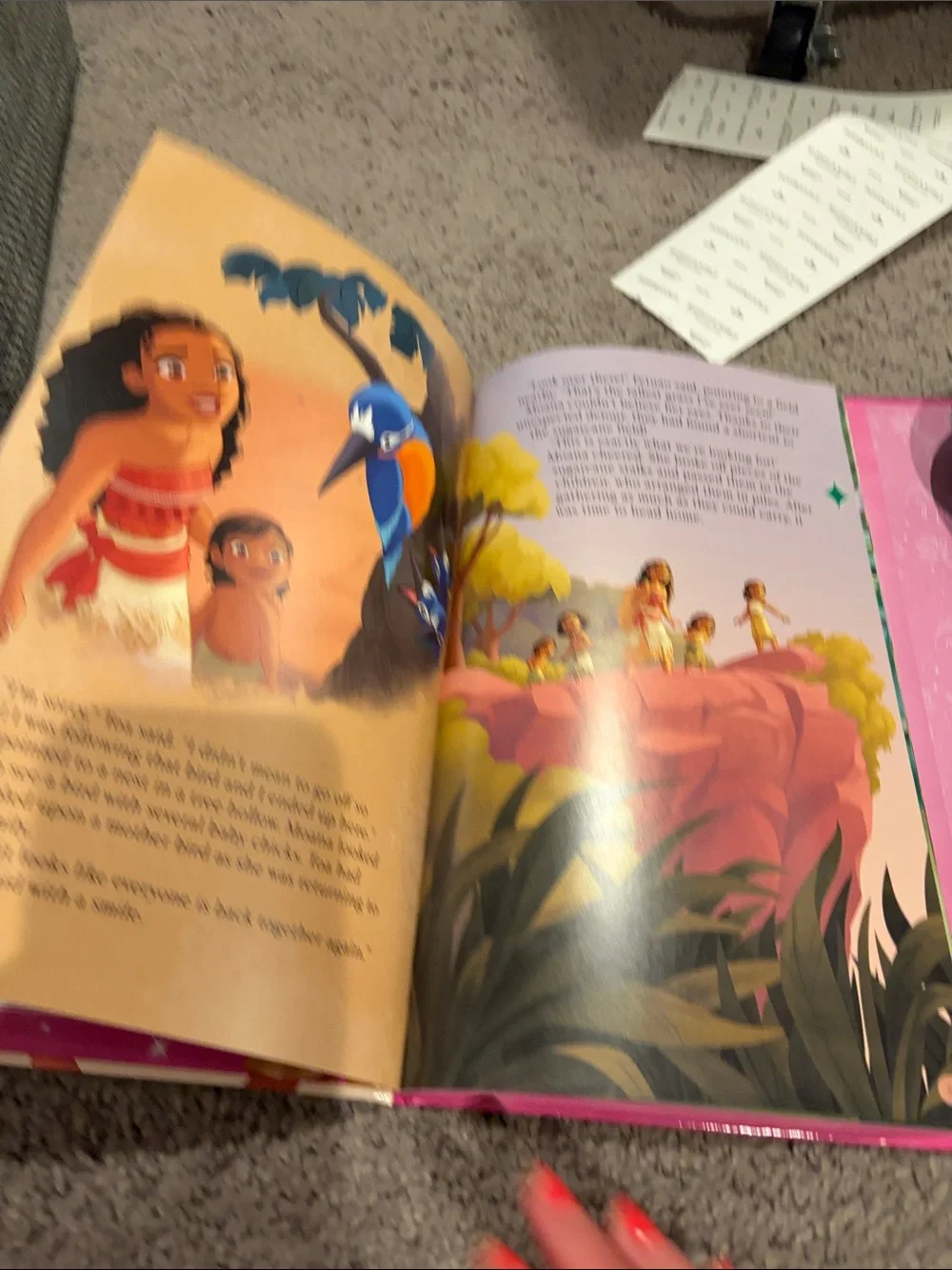 Disney Princess Movie Theater Storybook & Projector - Pink, Teal